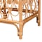 Bali & Pari Ibiza Modern bohemian Natural Brown Rattan Footstool 239-13580-ZORO - alternate 2